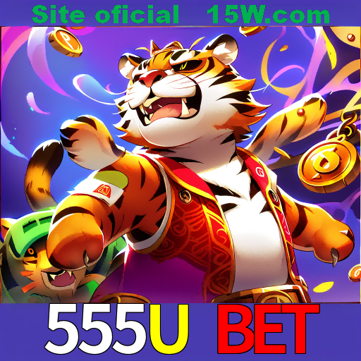 Imagem promocional da 555U Bet mostrando a plataforma e suas vantagens